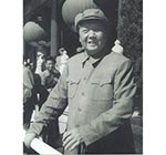 1963年 毛澤東在天安門城樓上