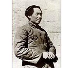 1936年，毛澤東在東征時期